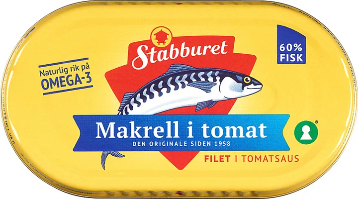Stabbur-Makrell Filet 50x170g
