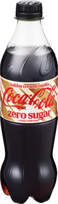 Coca-Cola Zero Sugar Holiday Creamy Vanilla 500ml