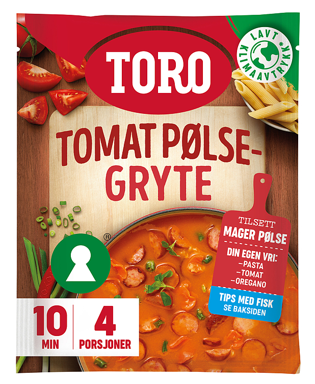 TORO TOMAT PØLSEGRYTE 108G