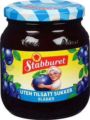 Stabburet Uts Blåbær 10x380g