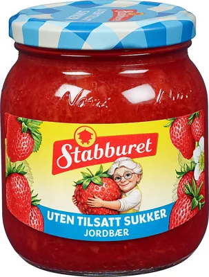 Stabburet Uts Jordbær 10x380g