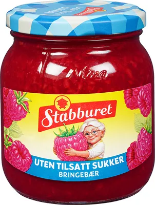 Stabburet Uts Bringebær 10x380g