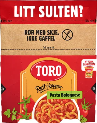 Toro Rik Pasta Bolognese 68g
