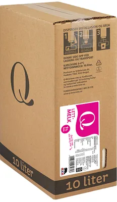 Q Lettmelk Bib 10l