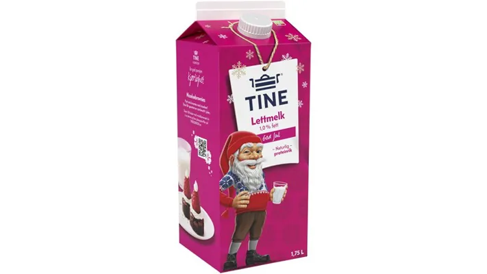 TINE LETTMELK 1% 1L TINE LETTMELK 1% 1L