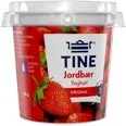 YOGHURT JORDBÆR 180G TINE