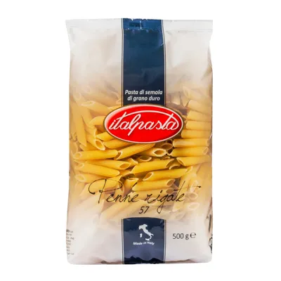 Pasta Penne Rigate Italpasta 500g