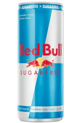 Red Bull Energidrikk Boks Sukkerfri T 24x25cl
