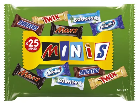 Mixed Minis Bag T 500g