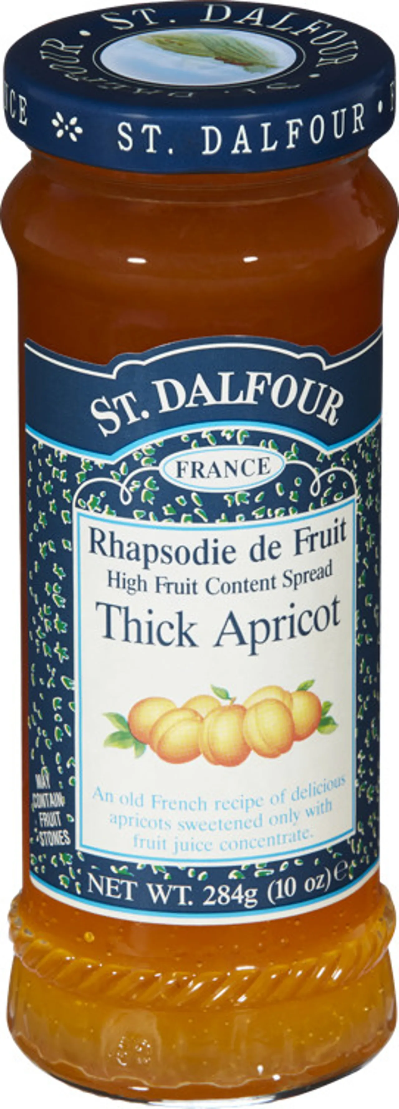 SYLTETØY APRIKOS 284G ST DALFOUR