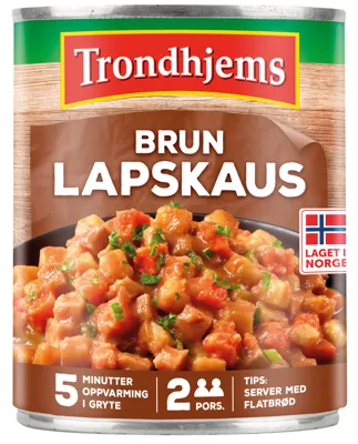 BRUN LAPSKAUS 800G TRONDHJEMS BRUN LAPSKAUS 800G TRONDHJEMS