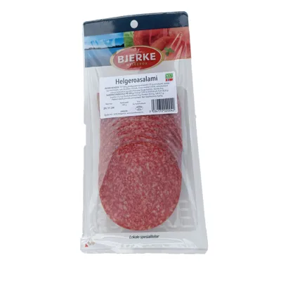 Bjerke Helgeroasalami Skivet 140g