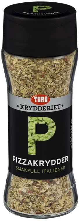 PIZZAKRYDDER ØKONOMI 25G TORO PIZZAKRYDDER ØKONOMI 25G TORO