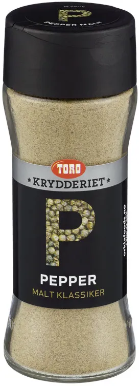 PEPPER SORT MALT ØKONOMI 69G TORO PEPPER SORT MALT ØKONOMI 69G TORO