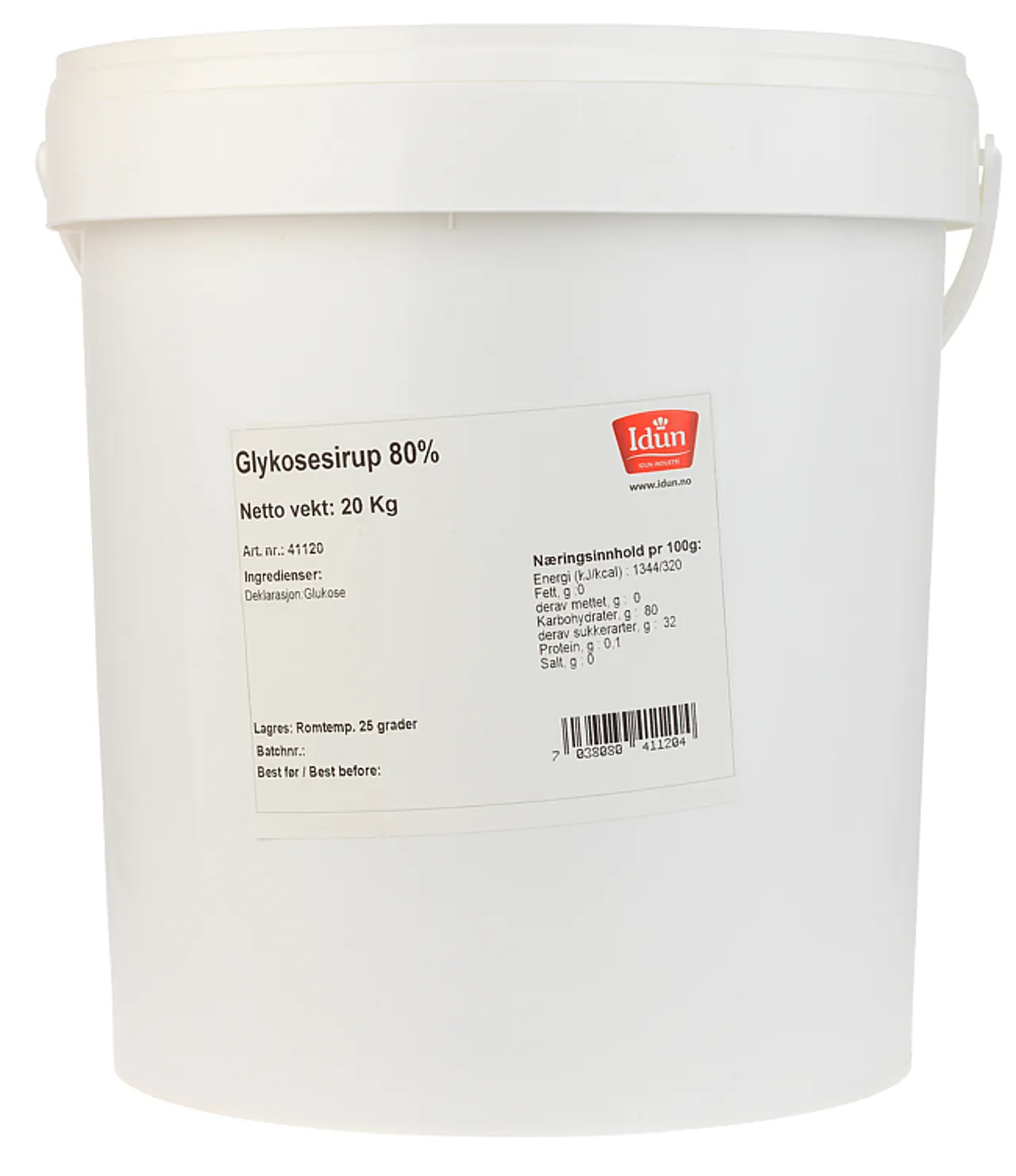 GLYKOSESIRUP SPANN 20 KG IDUN