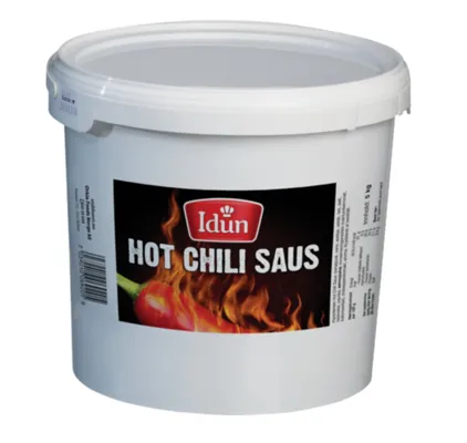 HOT CHILI SAUS 5KG IDUN HOT CHILI SAUS 5KG IDUN