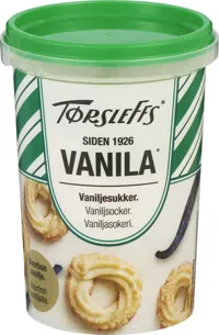 TØRSLEFFS VANILA VANILJESUKKER 12X100G