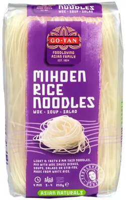 Go-Tan Risnudler Miehoen 12x250g
