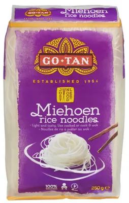 GO-TAN RISNUDLER MIEHOEN 12X250G GO-TAN RISNUDLER MIEHOEN 12X250G