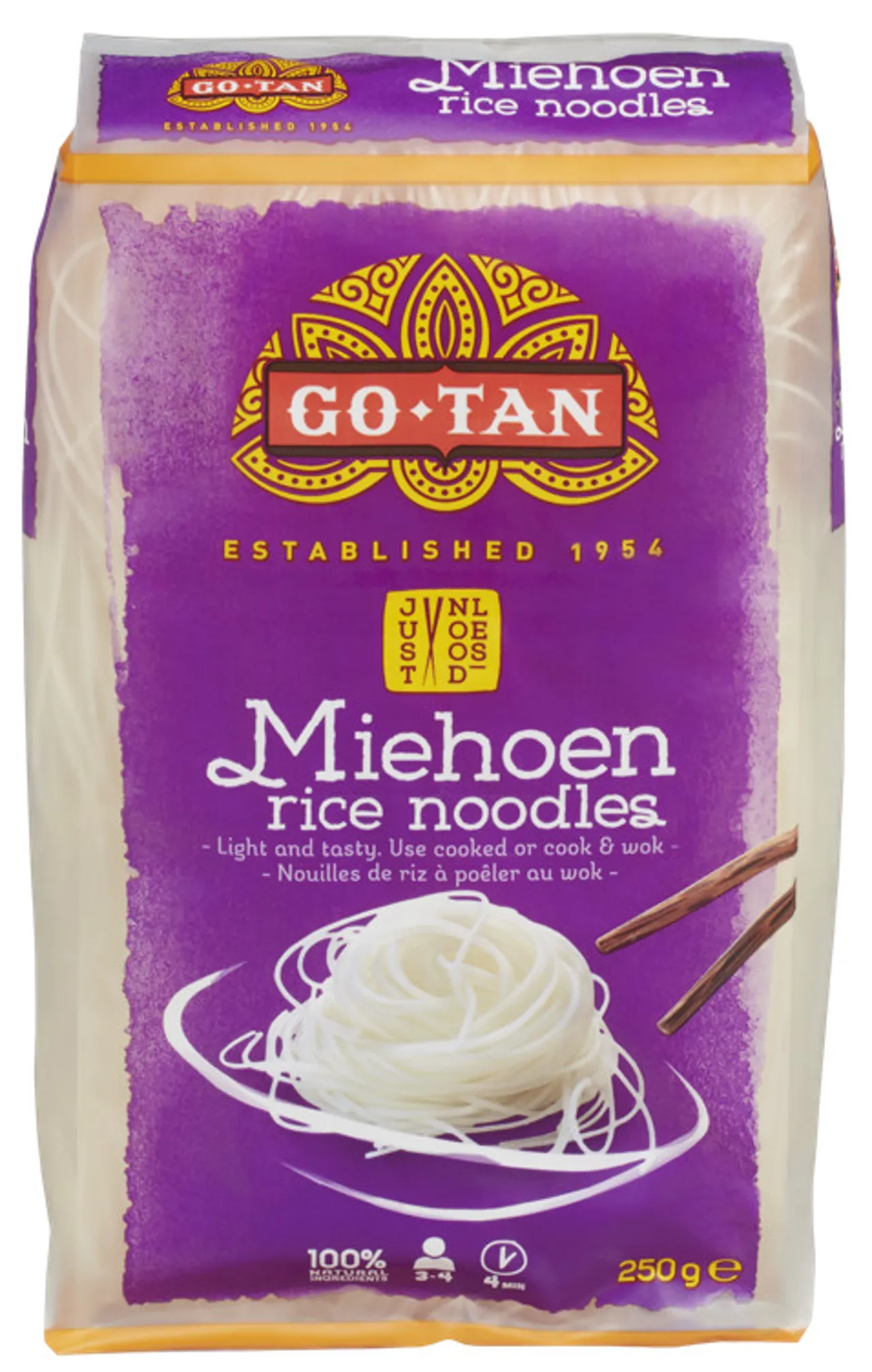 GO-TAN RISNUDLER MIEHOEN 12X250G