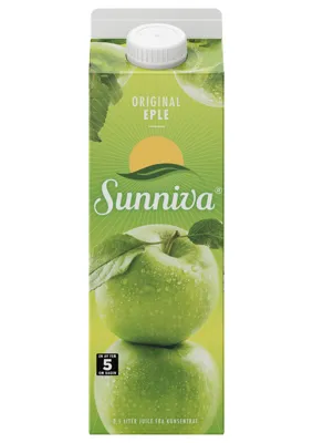 SUNNIVA EPLEJUICE 1/2L TINE SUNNIVA EPLEJUICE 1/2L TINE