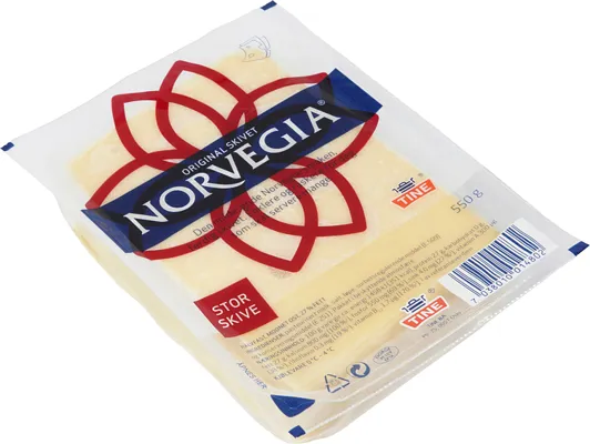 Norvegia Storskive 550g Tine