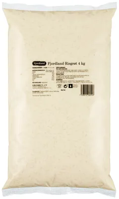 RISGRØT 2 X 4KG FJORDLAND FOODSERVICE RISGRØT 2 X 4KG FJORDLAND FOODSERVICE