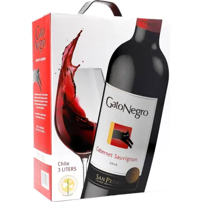 GATO NEGRO CABERNET SAUVIGNON BIB 11% 3L GATO NEGRO CABERNET SAUVIGNON BIB 11% 3L