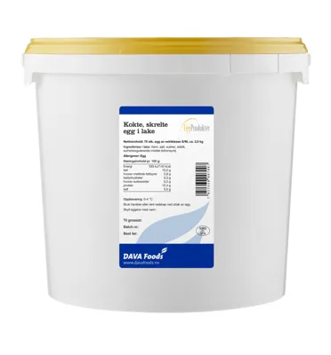 Kokte Egg I Lake 3,5 Kg