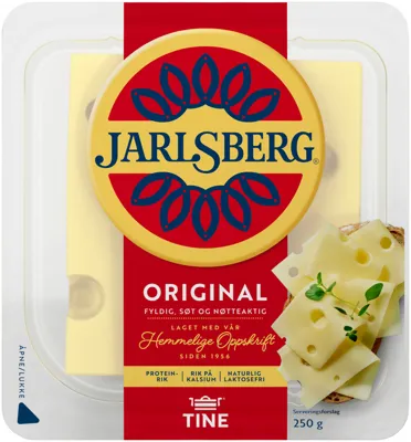 Jarlsberg Skiver 250g Tine