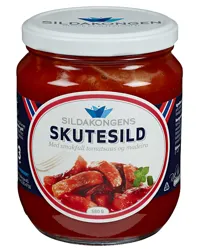 SKUTESILD 580G GLASS SILDAKONGEN