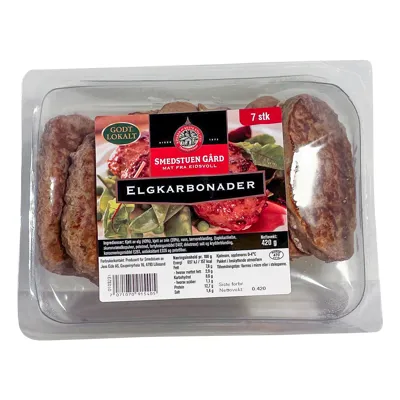 Smedstuen Elgkarbonader 420g