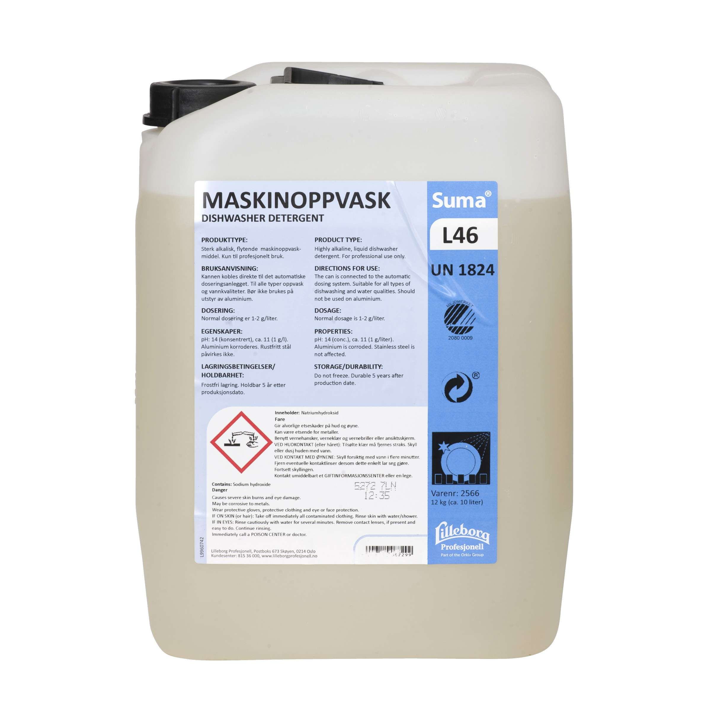 DISHWACHING SUN PROF. POWER L46 12,5KG