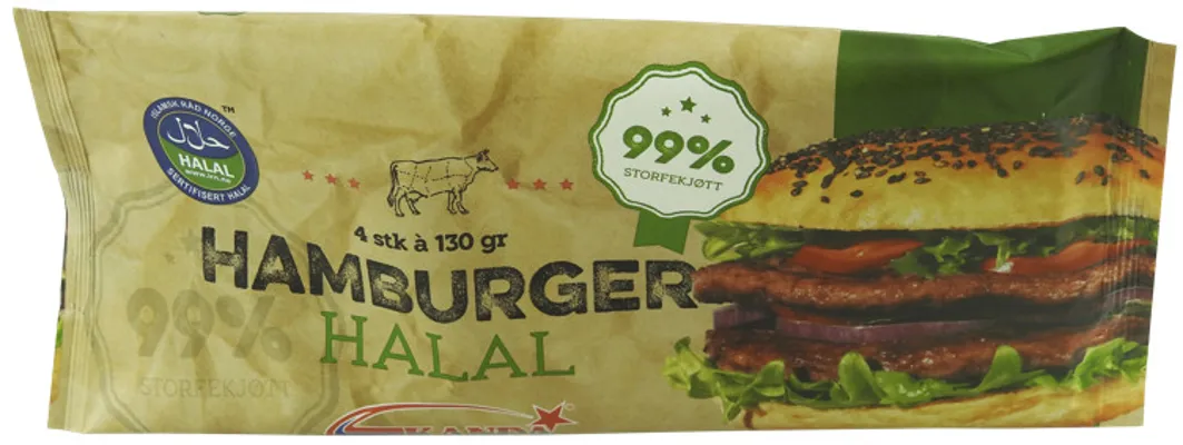 Kanda Hamburger Halal 520g
