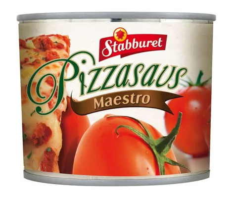 PIZZASAUS MAESTRO 3KG STABBURET PIZZASAUS MAESTRO 3KG STABBURET