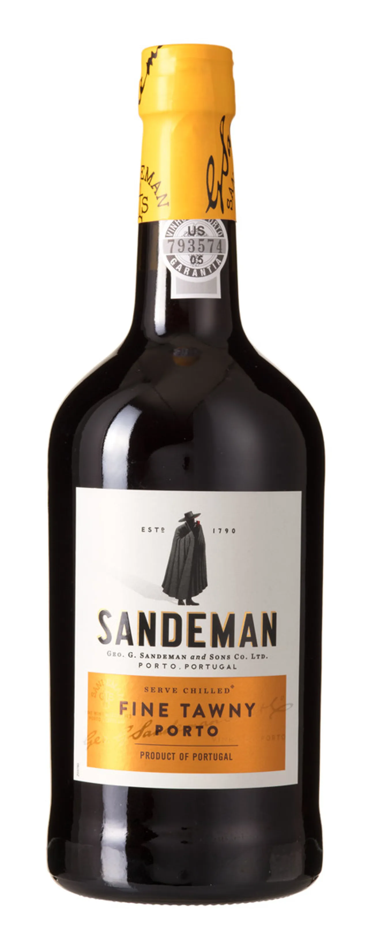 SANDEMAN FINE TAWNY 19,5% 75CL