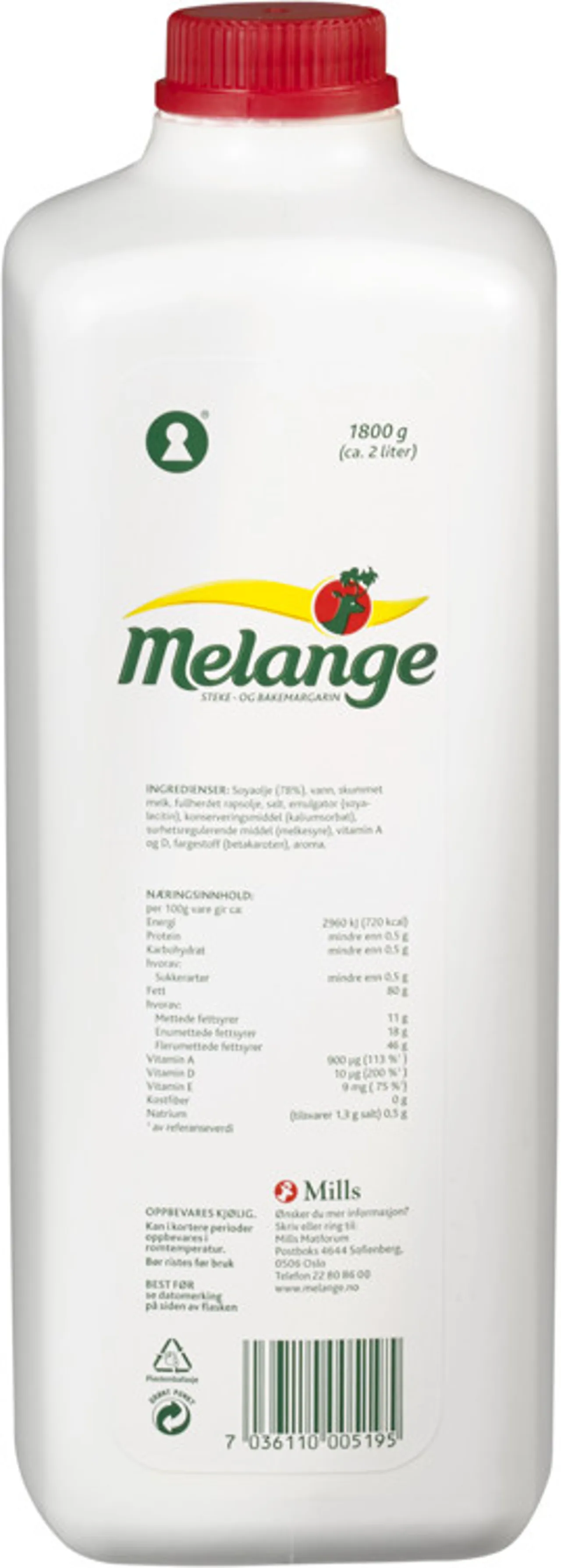 MELANGE FLYTENDE ORIGINAL 2L
