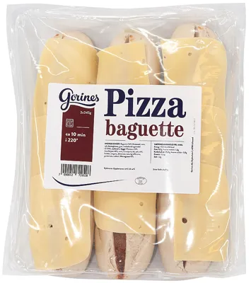 Gorines Pizzabaguett 3pk 735g