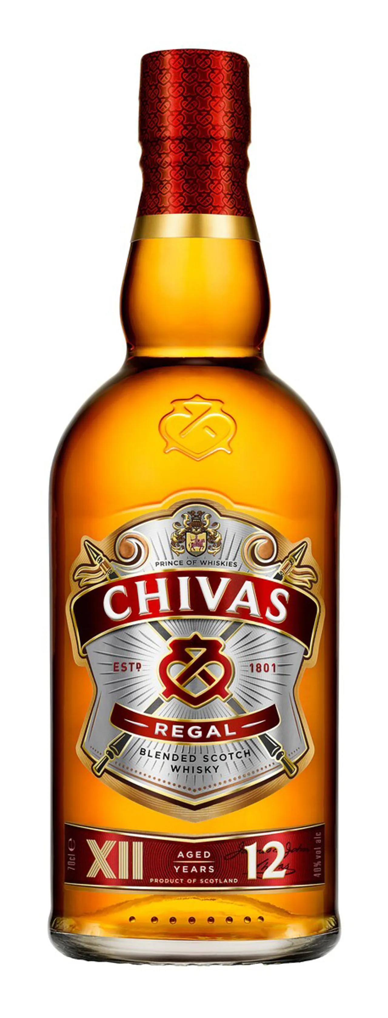 CHIVAS REGAL 12 YEARS OLD 40% 70CL