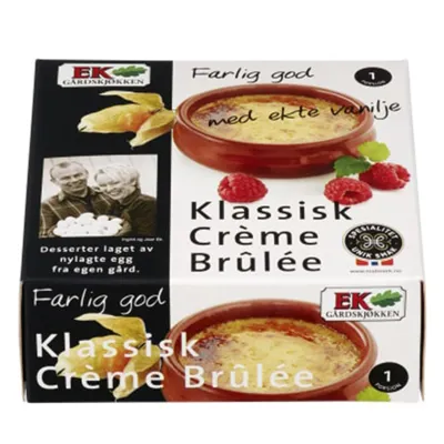 Ek Creme Brulee Klassisk 110g