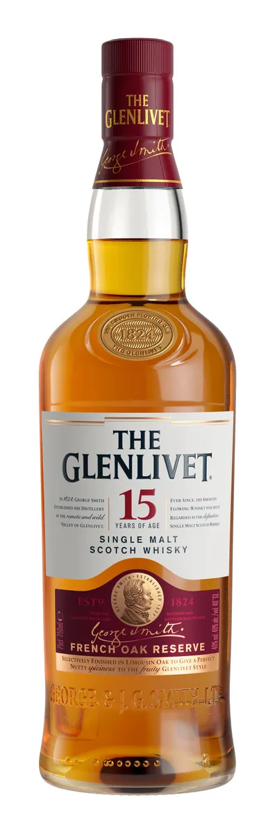THE GLENLIVET 15YO FRENCH OAK 40% 70CL THE GLENLIVET 15YO FRENCH OAK 40% 70CL