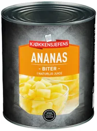 Ananasbiter 3050g Kjøkkensjefens