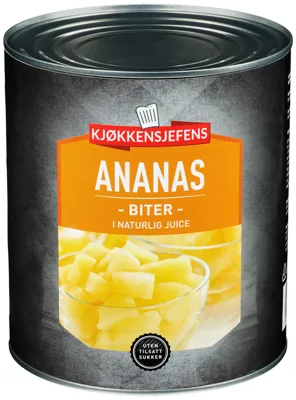 Ananasbiter 3050g Kjøkkensjefens