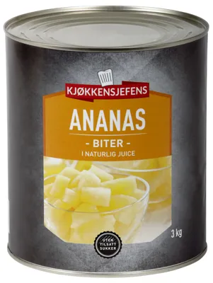 ANANASBITER 3050G KJØKKENSJEFENS ANANASBITER 3050G KJØKKENSJEFENS