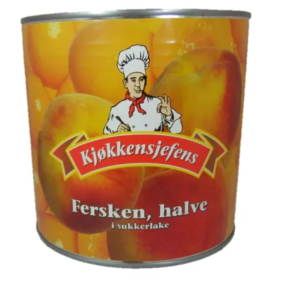 Fersken Halve 2600g Kjøkkensjefens