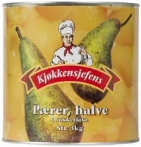 Pærer Halve 2650g Kjøkkensjefens