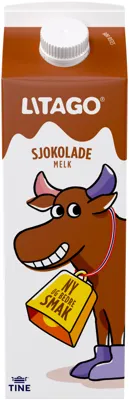 Litago Sjokolademelk 1/2l Tine