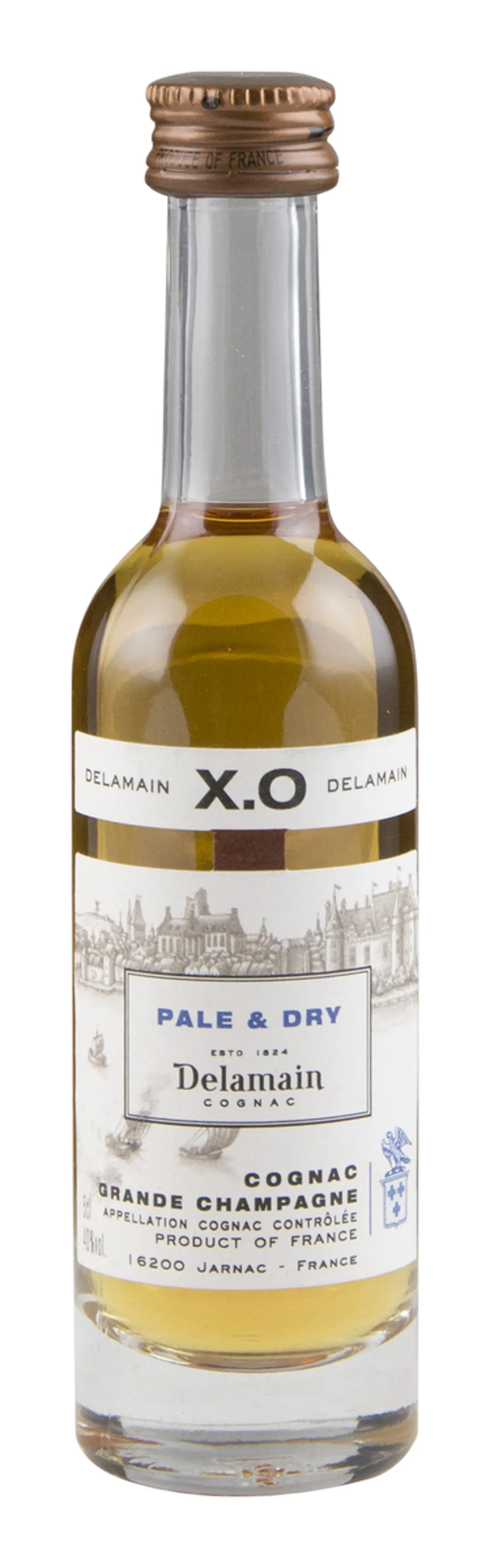 DELAMAIN PALE & DRY XO 42% 5CL