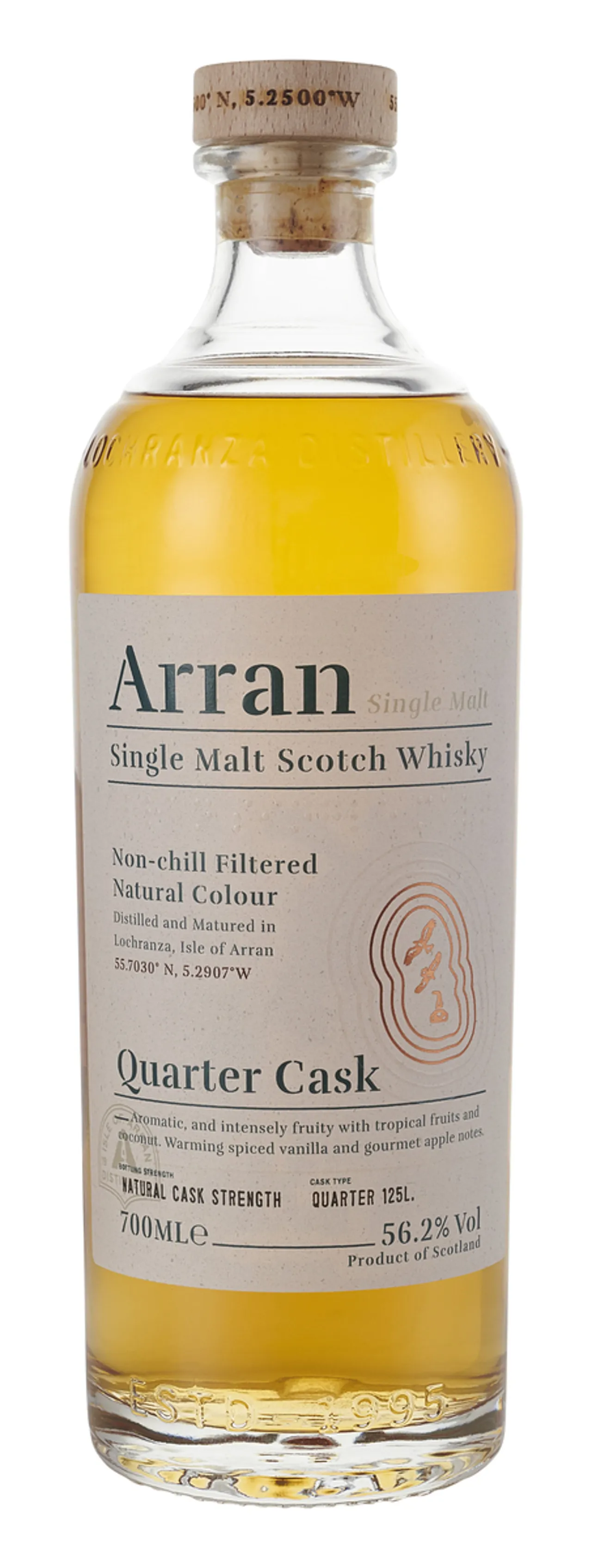ARRAN QUARTER CASK 2022 56,2% 70CL