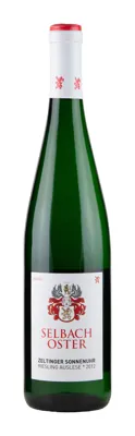 Selbach-O Zelt Sonnenuhr Ausl 2012 8% 75cl